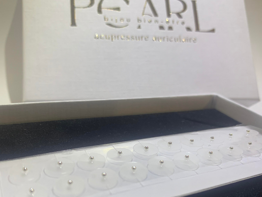 Kit de perles auriculaires ARGENT